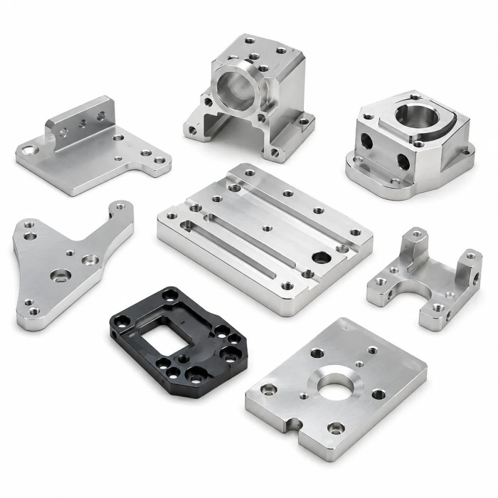 Suporte usinado CNC