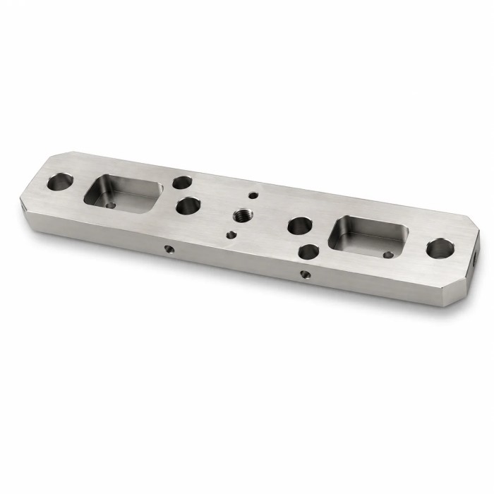 Placa de montagem usinada CNC